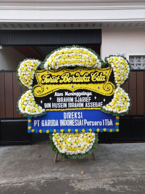 Papan Bunga Duka di Tanjung Pinang Timur