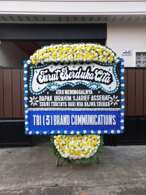 Papan Bunga Duka di Tanjung Pinang Timur